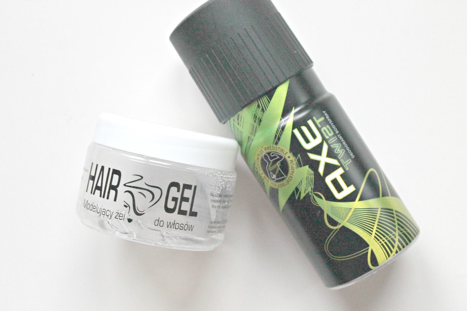 editt cosmetics hair gel axe twist deodorant bodyspray