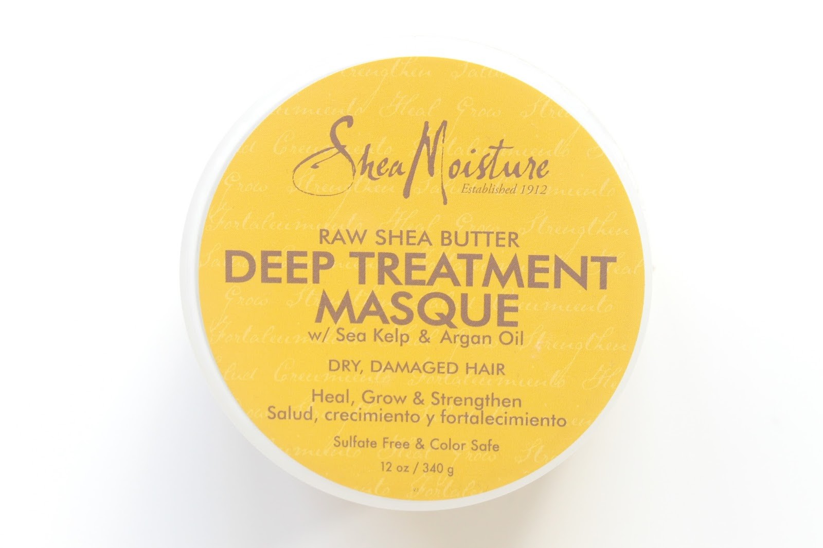 shea moisture deep treatment masque haarmasker shea butter arganolie