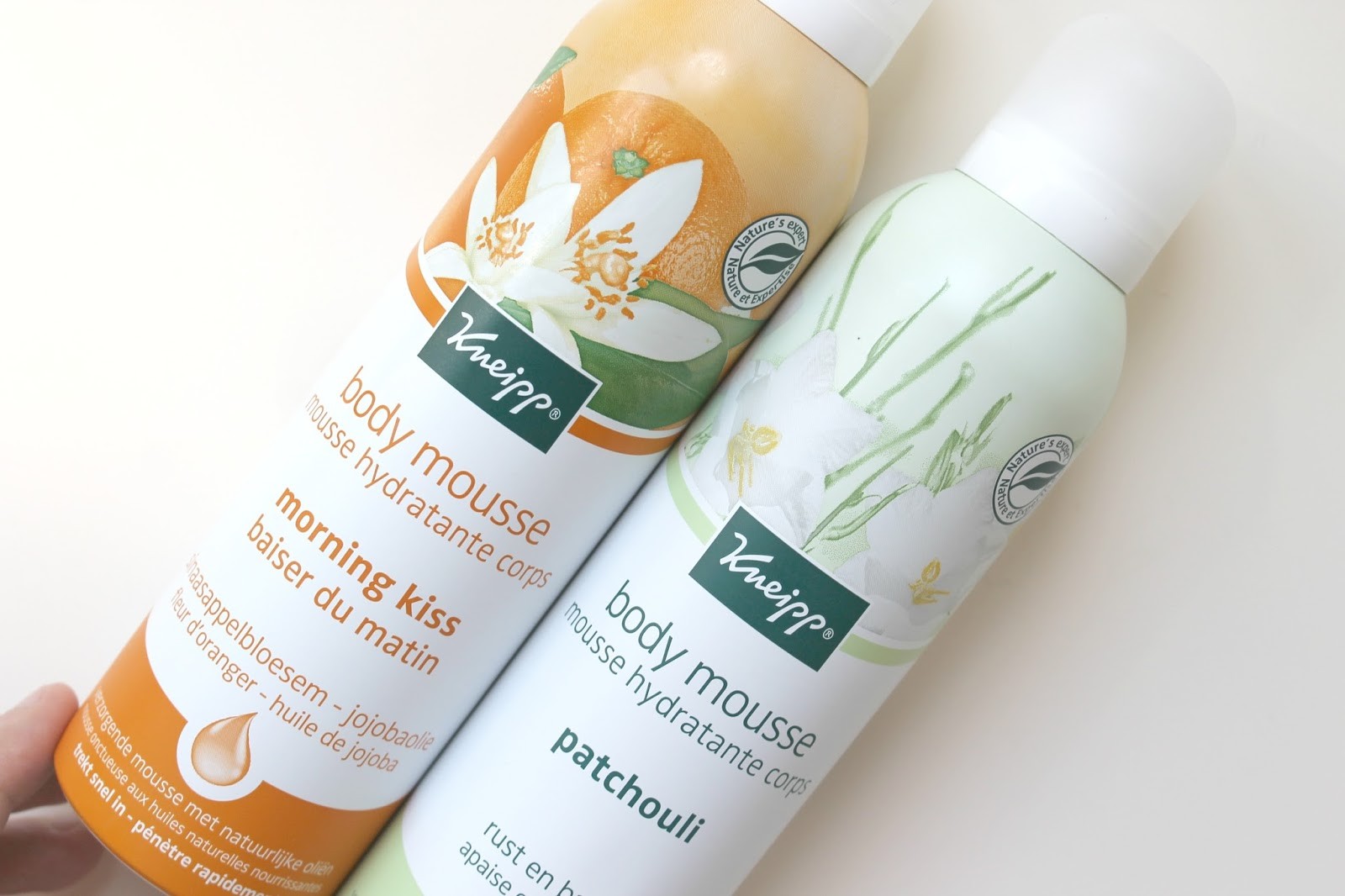 Kneipp body mousses morning kiss patchouli