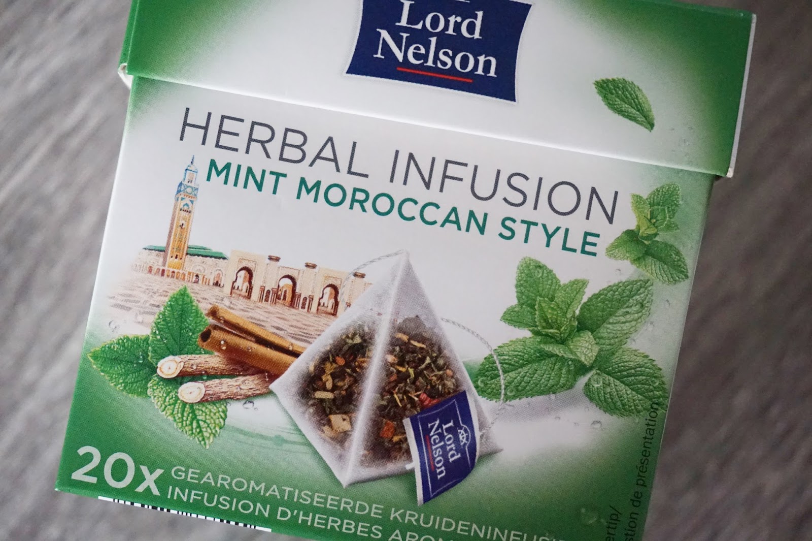 lord nelson herbal infusion mint moroccan style thee lidl