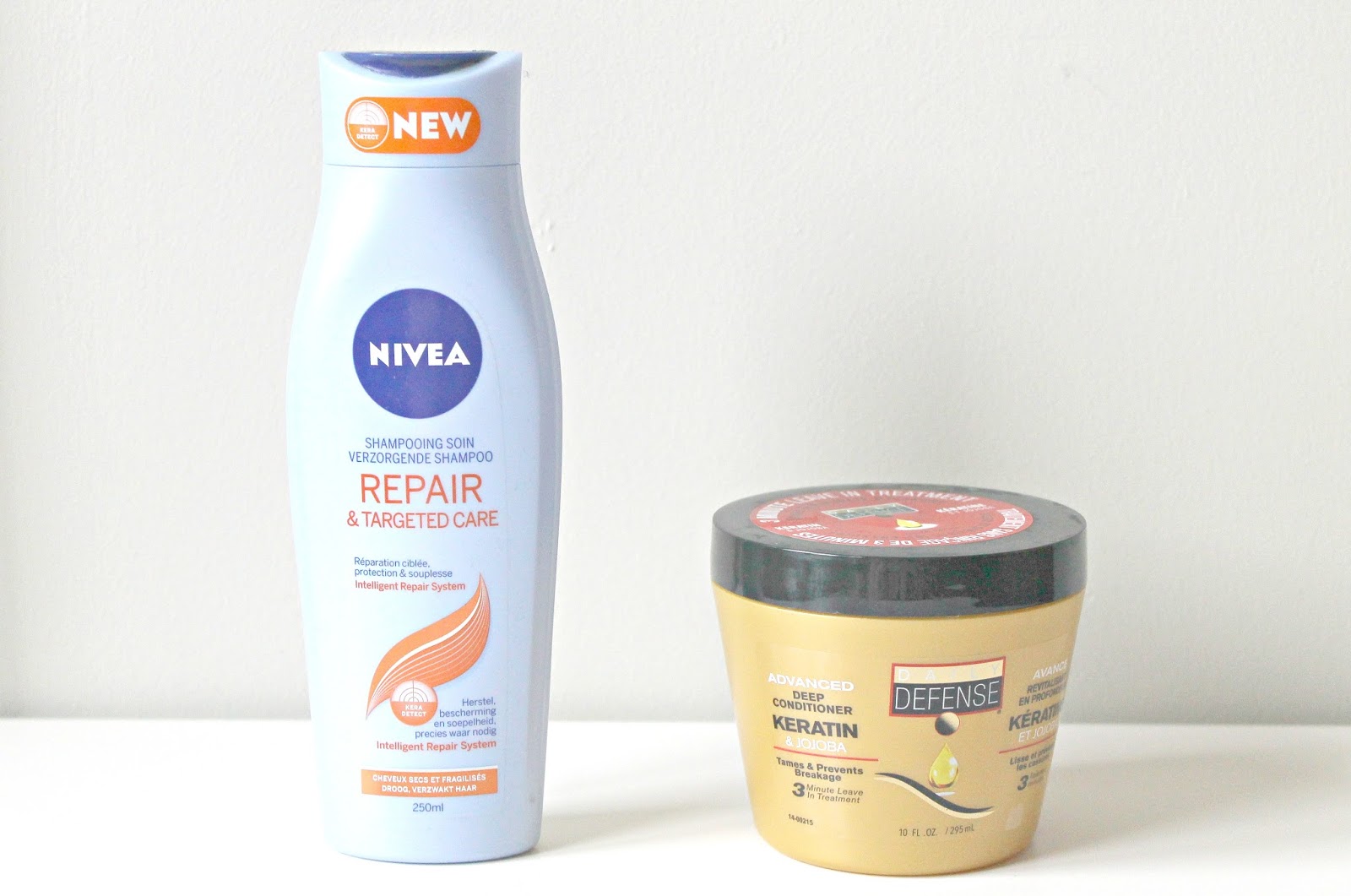 nivea repair & targeted care shampoo action haarmasker daily defense